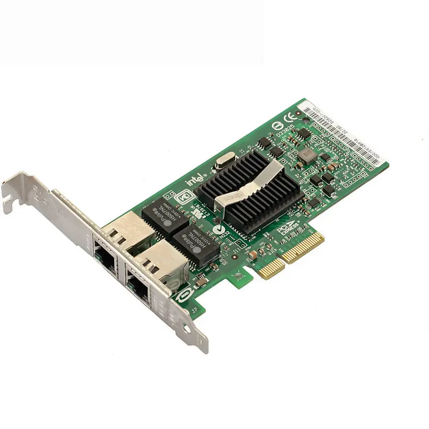 

Great-Q EXPI9402PT 9402PT 82571 10/100/1000Mbps PCI-Express PRO/1000 PT Dual Port Server Adapter NIC