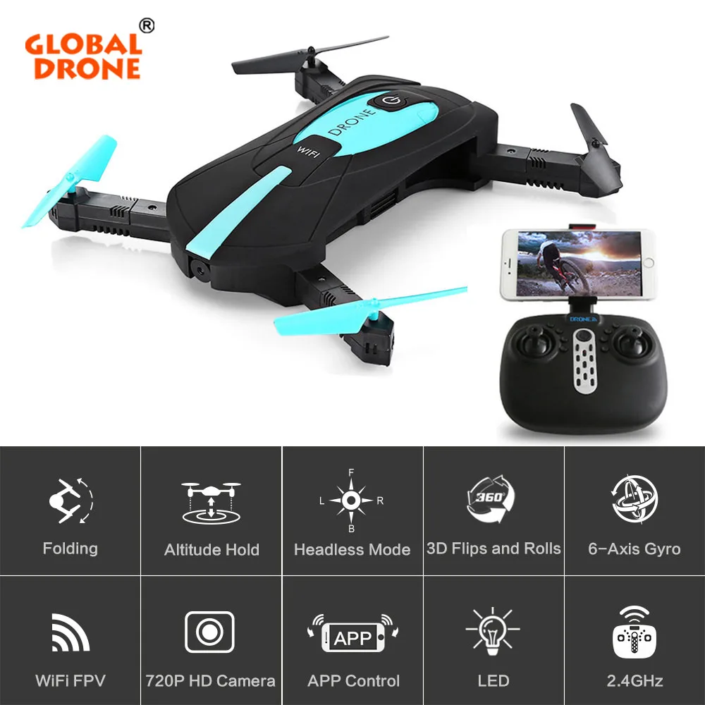 Global font b Drone b font JY018 Folding Arms Pocket font b Remote b font Controller