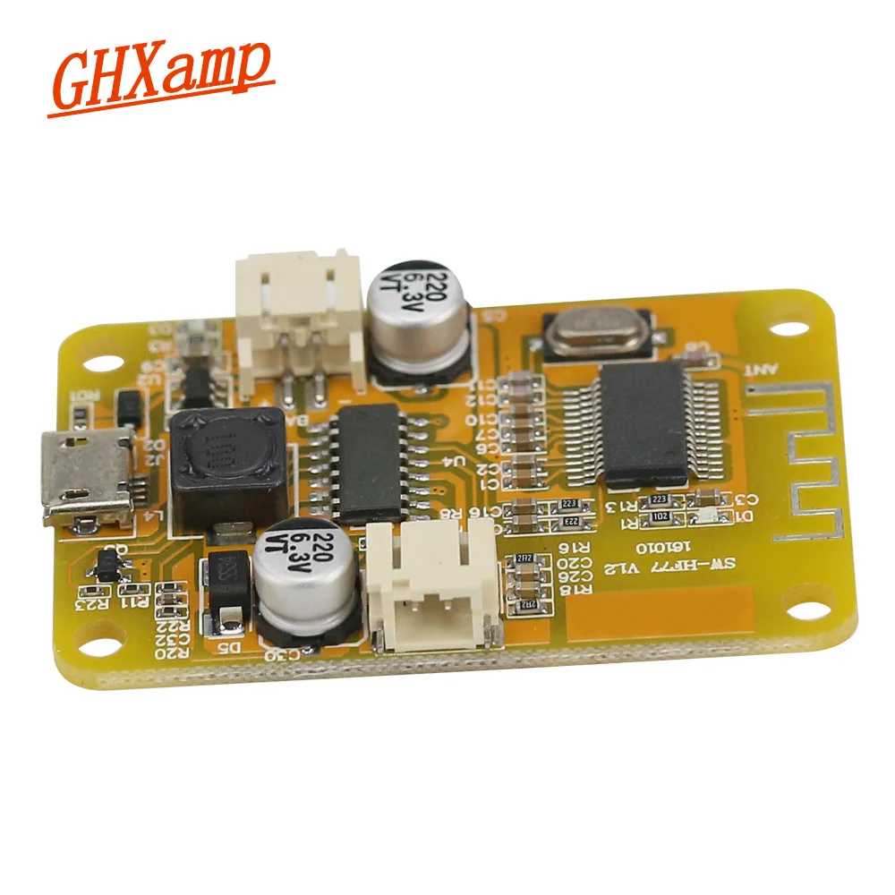 

GHXAMP Mono 6W Bluetooth amplifier audio receiver digital board USB 5V Bluetooth speaker DIY 4-10OHM