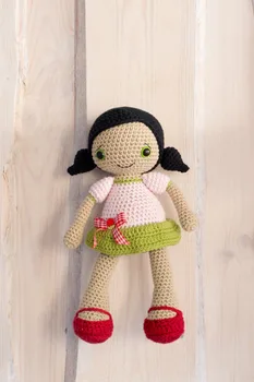 

crochet toys amigurumi doll girl model number XH0412038