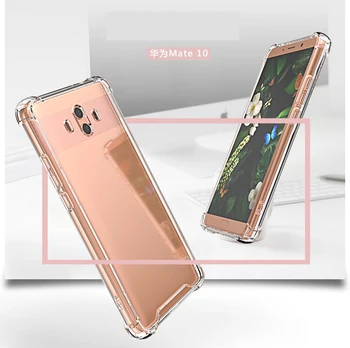 

500pcs Air Cushion Soft TPU Hard PC Back Cover For P30 P20 Mate 20 Pro Lite Nova 4 Y9 Y7 Y6 Y5 P Smart Honor 10 V20 8X Max Case