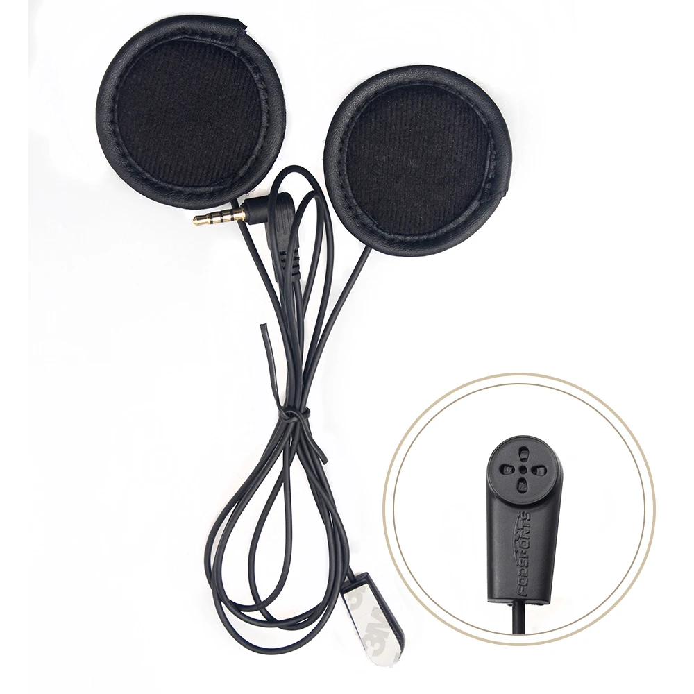 

2018 updated V6 soft earphone with microphone Stereo headset for V6 V4 motorcycle helmet bluetooth intercom BT interphone