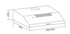 COOTAW Супер тонкая вытяжка(VT-6005