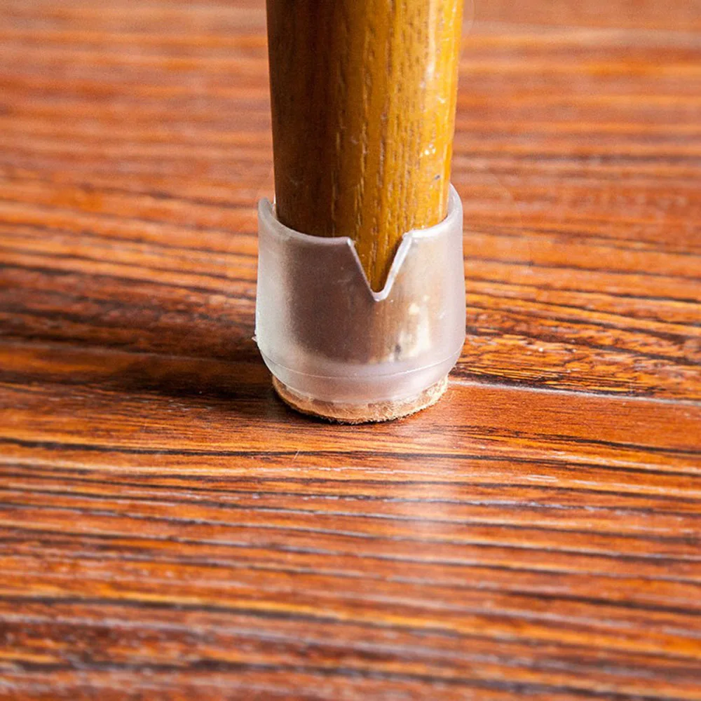 

4pcs/set Silicone Nonslip Furniture Legs Pads Multi-size Chair Sofa Table Legs Covers Mat Floor Protector Foot Mats