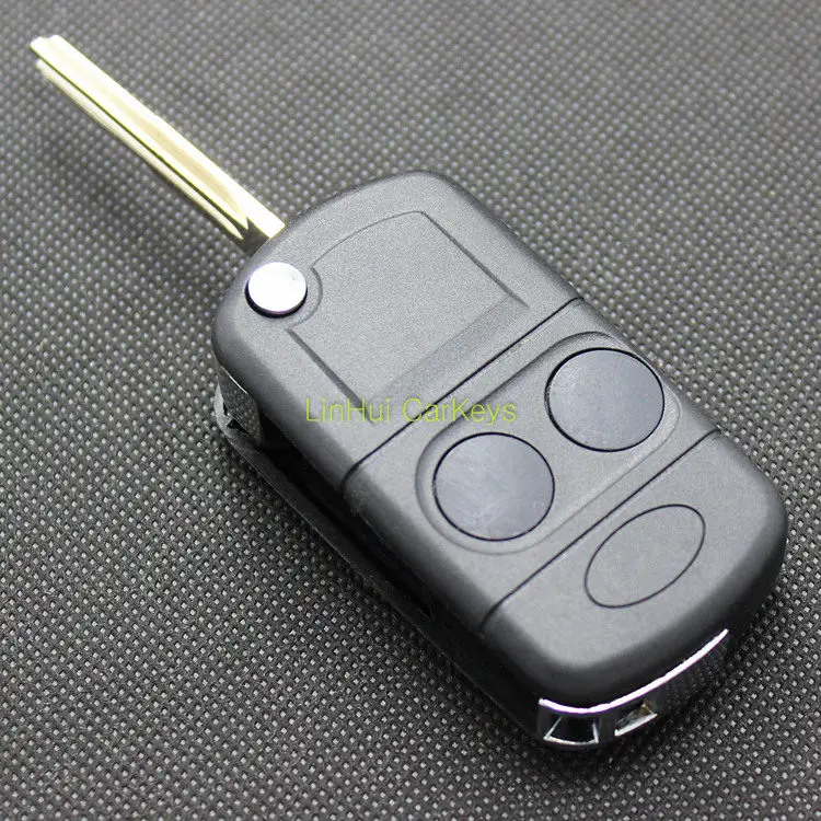 

PINECONE Key Case for LAND ROVER FREELANDER 2 Car Key 2 Buttons Remote Key Modified Blank Key Shell Cover With Rught Blade 1 PC