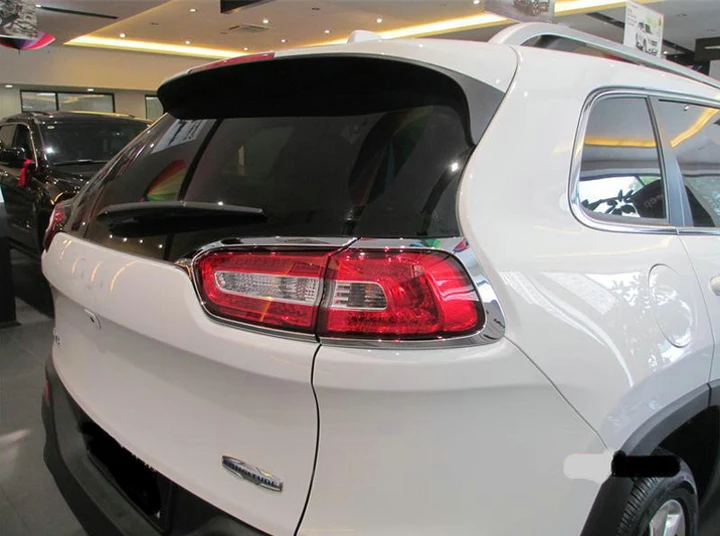 For Jeep Cherokee Limited 2014 2015 2016 ABS Chrome Tail light Cover
