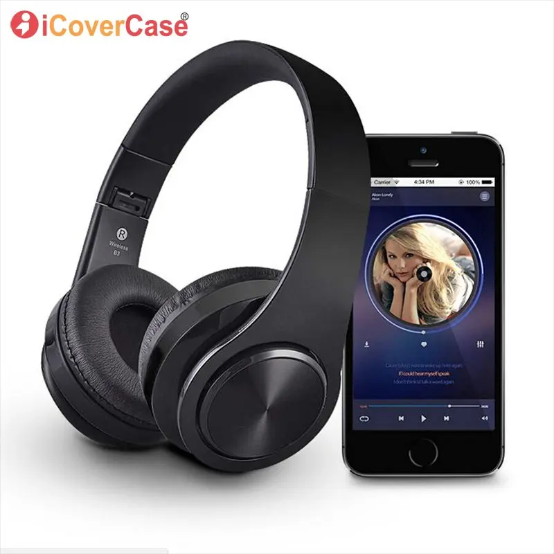 Складные беспроводные Bluetooth наушники Для Doogee S60 Lite S50 S30 X30 X20 X10 X5 Max Y6 Mix 2 чехол для