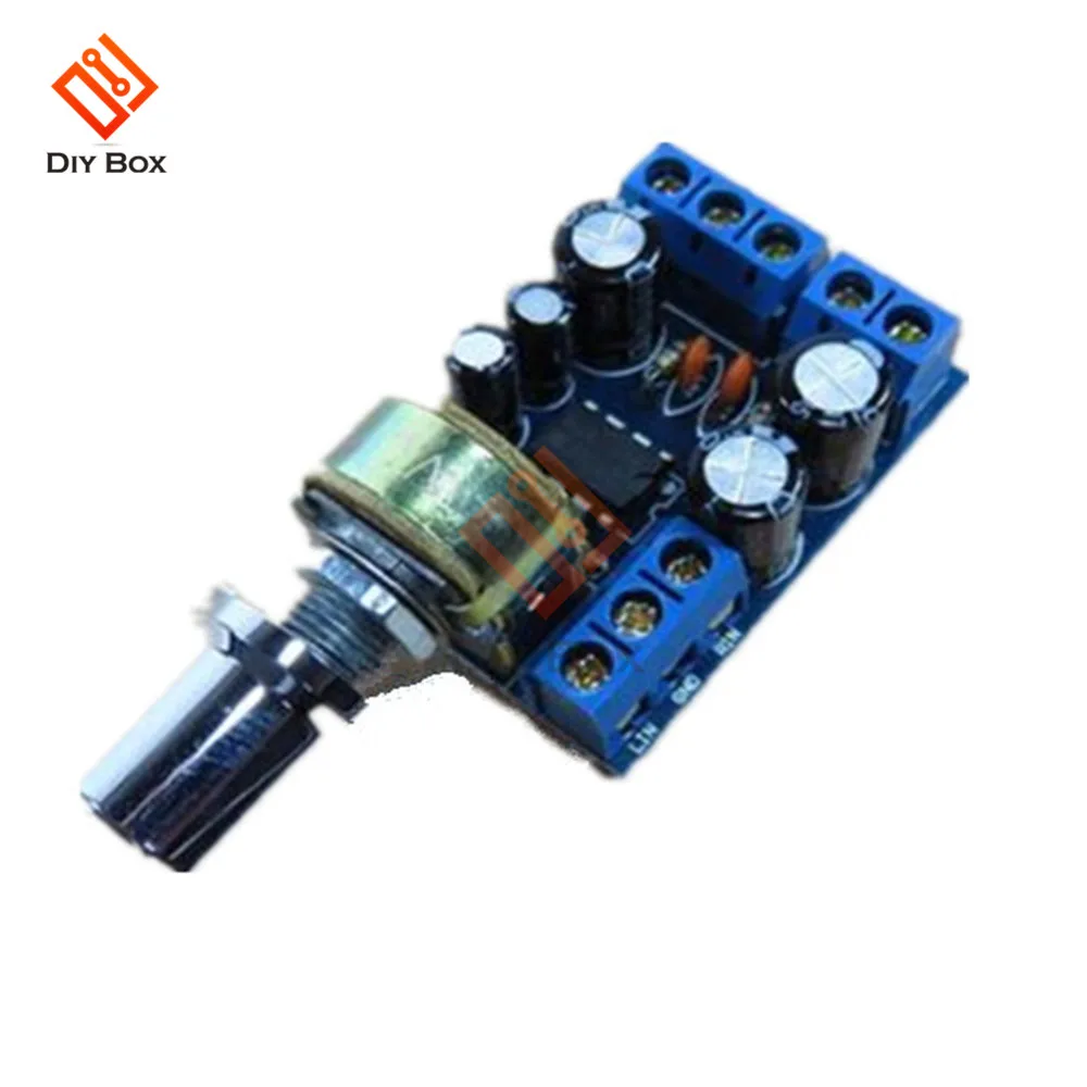 

TDA2822M Mini 2.0 Channel 1W*2 Stereo Audio Power Amplifier Board DC 5V 12V CAR