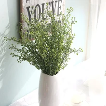 F001 43 см Моделирование Пластик трава листья завод договоренностей Свадебные искусственный цветок день Святого Валентина дома декоративный цветок