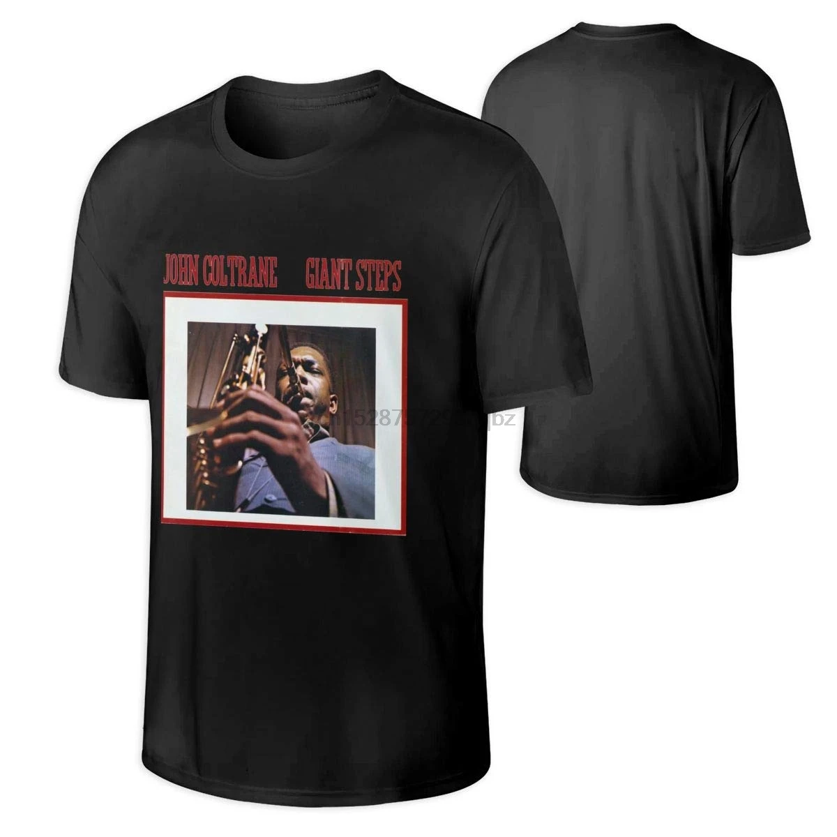 

Man's Fashion Music Band Anime Game Cartoon John Coltrane Giant Steps Funny Cotton T Shirt Gift