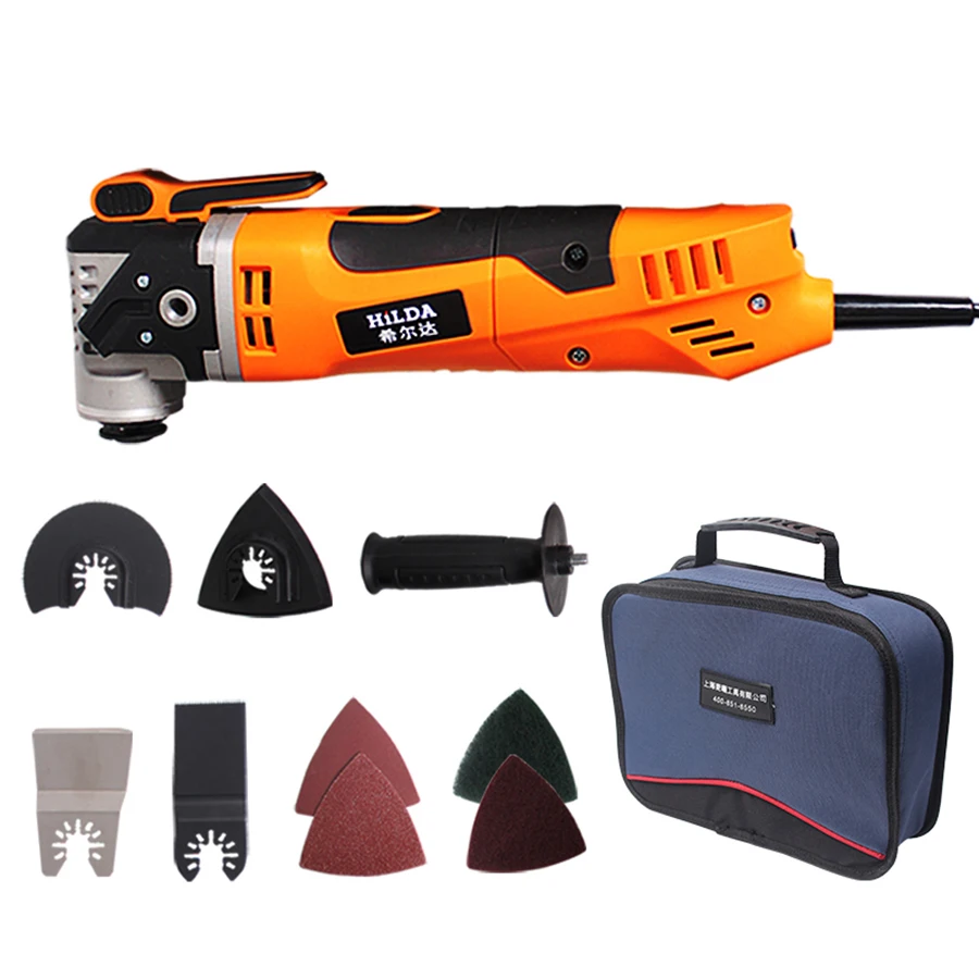 

Multi-Function Electric Saw Renovator Tool Oscillating Trimmer Home Renovation Tool Trimmer woodworking Tools Bag Packing