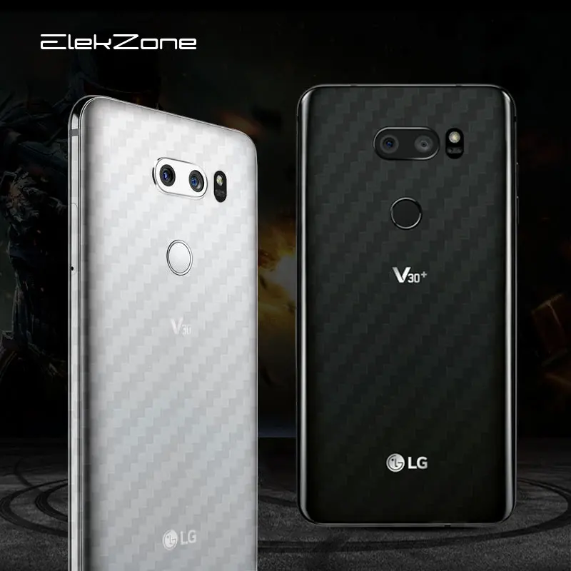 

5Pcs For LG G7 G6 Q6 V20 V30 Back Cover Protective Film For LG G6 Q6 V30 Plus V40 V50 ThinQ Carbon Fiber Rear Screen Protector
