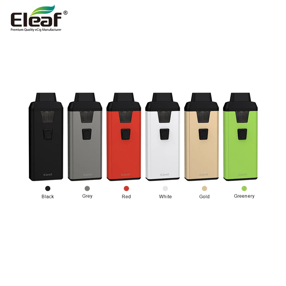 

Original Eleaf 2 icare Starter kit Electronic Cigarette With 650mah Battery Mod 2ml Tank Atomizer VS Eleaf icare mini Vape