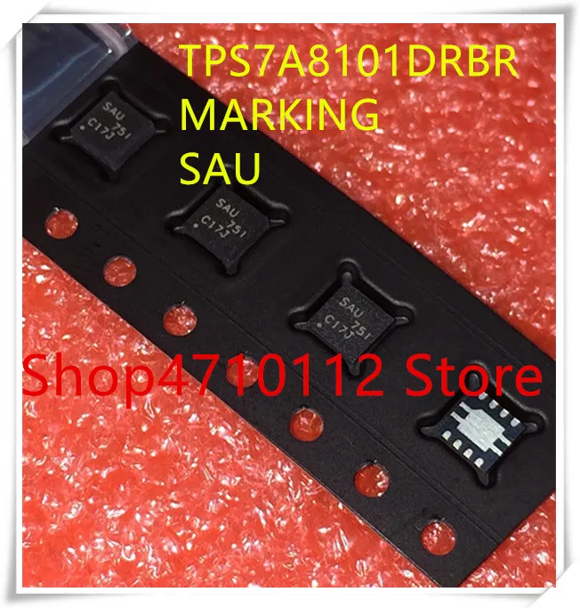 NEW 10PCS LOT TPS7A8101DRBR TPS7A8101 MARKING SAU WSON 8 IC