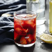 2 шт креативное боросиликатное стекло бытовой для сока молока термоустойчивая чашка Подарочная кружка