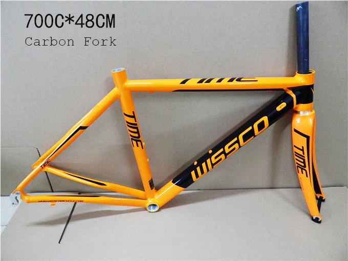 

Original Wissoco tapered fork aluminum alloy frame carbon bike 700c 48cm road bike frame