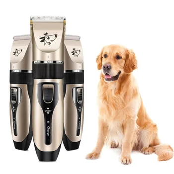 

Dog Hair Trimmer USB Rechargeable Pet Hairdressers Tool Low Noise Cordless Dog Hair Trimmer Professional Grooming Fur Clipper
