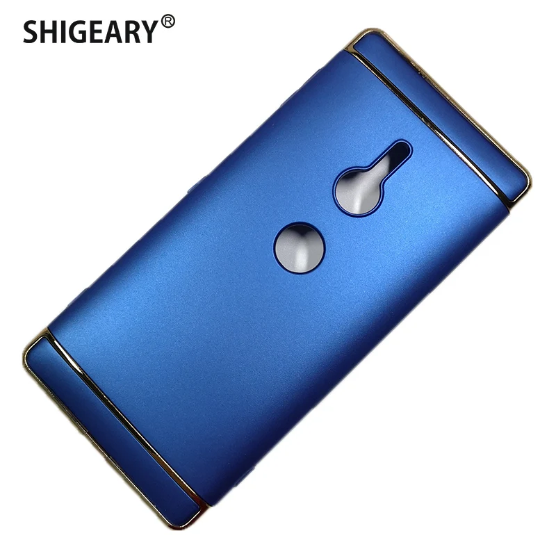 Чехол Shigeary для Sony Xperia XZ2 Compact Mini 3 в 1 ультратонкие жесткие чехлы из поликарбоната XZ