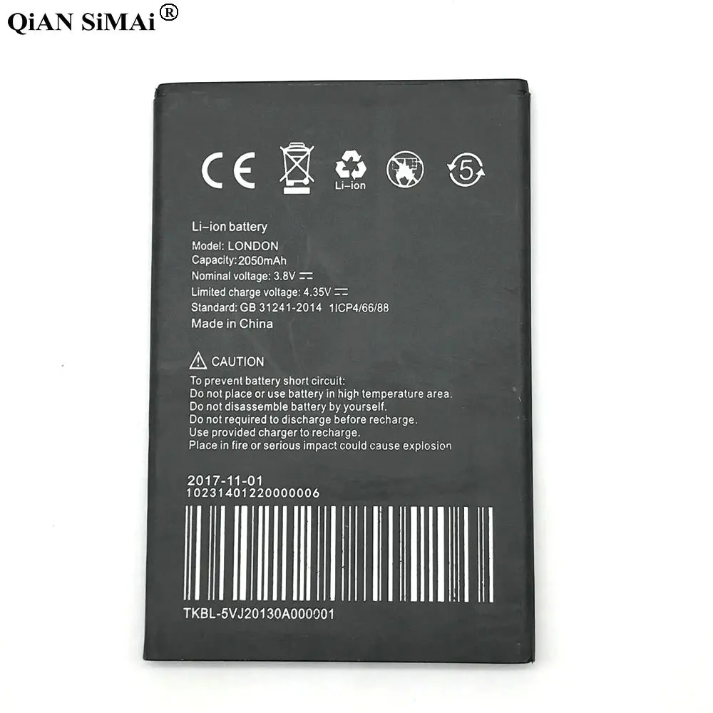 

New High Quality 2050mAh battery For Umi London phone