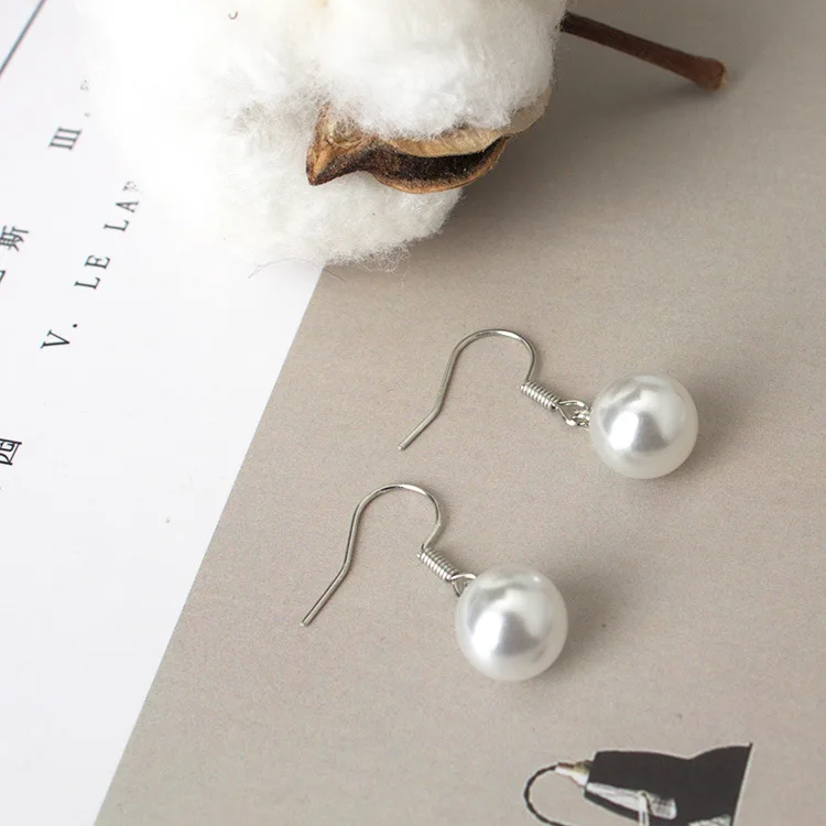 Hot Earrings Fashion fashion pearl Dangle earrings Simple Office |
