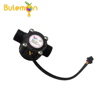 

5pcs/lot Water flow sensor flowmeter Hall flow sensor Water control 1-30L/min 2.0MPa YF-S201