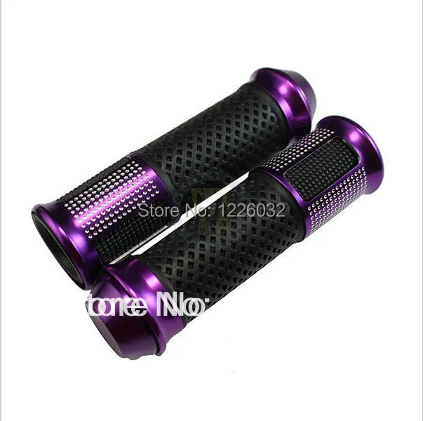 purple brake grips
