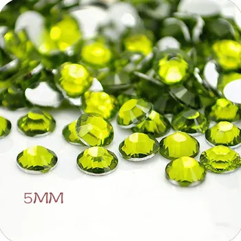 

Sell like hot cakes 5mm 10000pcs Olive green FlatBack Resin Drill Rhinestones DIY MobilePhone Nail Art Stick 00405030