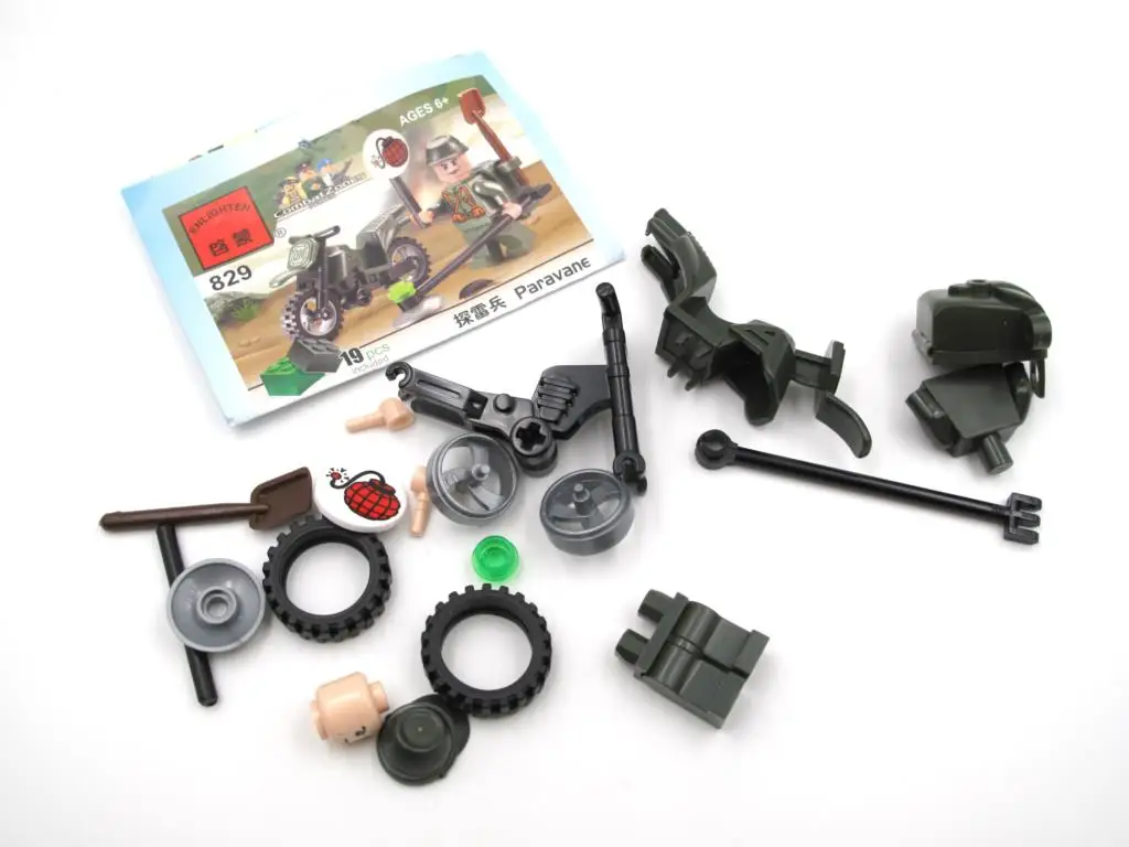 FANKE Model Building Kits Blocks Hobbies Model Kit Toys for children Compatible Lego Lepin E829 19PCS Military M FANKE Model Building Kits Blocks Hobbies Model Kit Toys for children Compatible Lego Lepin E829 19PCS Military M