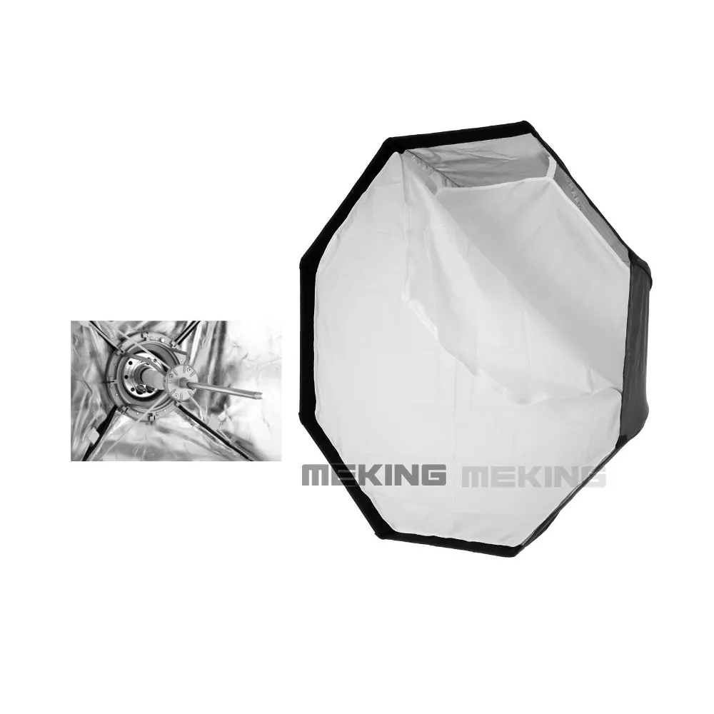 Meking 95 см 37,5 в Зонт софтбокс переносной восьмиугольный вспышка Speedlight SpeedliteSoft Box Brolly отражатель с сумкой Фотостудия