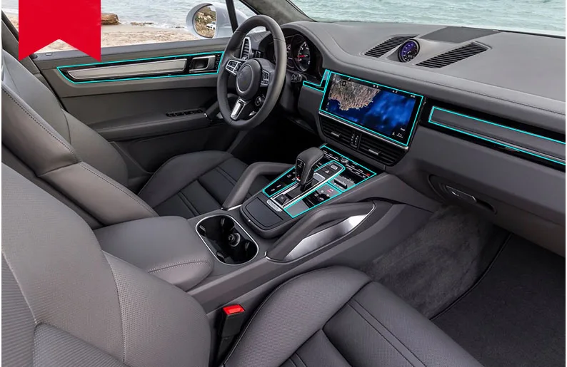 protetor de cinema para porsche cayenne 2018 2019 2020 2010-2020 panamera