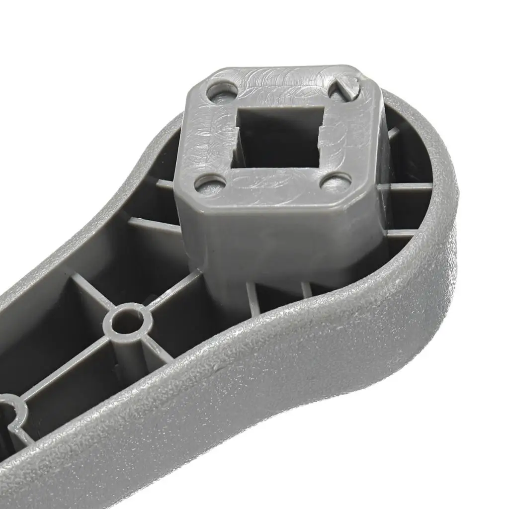 2 Pair New and Durable Replacement Part 3518 Seat Adjuster Lever Handle Adjust for    Clio MK2 Grey