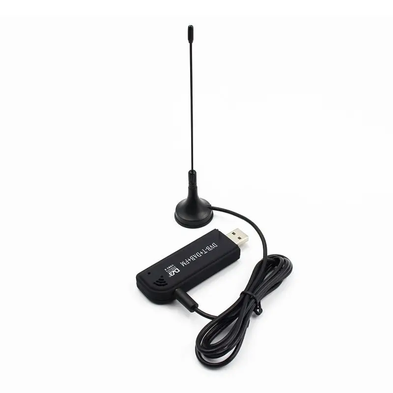 USB2.0 dab fm DVB-T RTL2832U R820T2 SDR RTL-SDR ключ карты цифровой ТВ тюнер ресивер ИК-пульт дистанционного управления с антенной