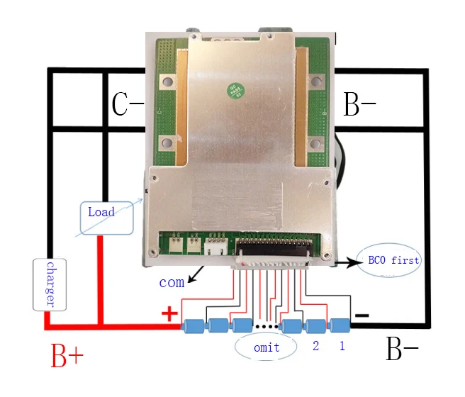 Us 6 0 14s 100a Lipo Lithium Polymer Bms Pcm Pcb Battery Protection Board For 18650 Li Ion Battery Cell W Balance W App For 18650 14s Lipo14s