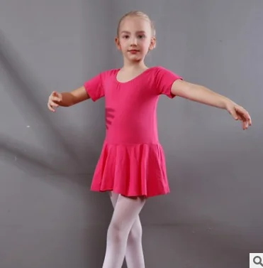 Балетное платье для девочек, Одежда для танцев для девочек, детские балетные костюмы для девочек, танцевальный Купальник для девочек