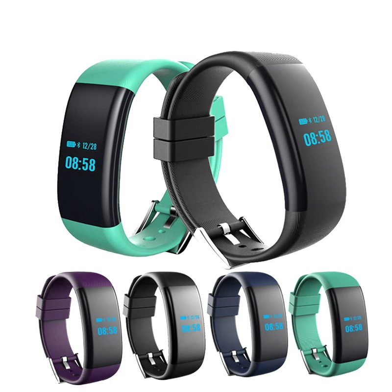 Waterproof Smart Wristband DF30 Heart Rate Blood Pressure Oxygen Monitor Smartwatch Fitness Bracelet for Android Band | Электроника