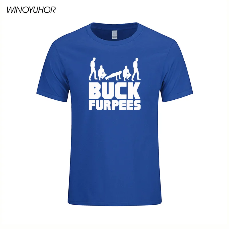 Футболка с принтом Buck Furpees Burpees для мужчин летняя новая мода хлопок футболка для фитнеса топы футболки Camisetas Masculina