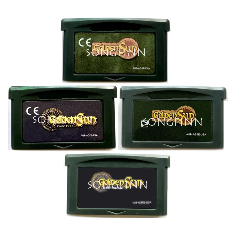 

Golden Sun Series The Lost Age for 32 Bit Handheld Console Video Game Cartridge Console Card