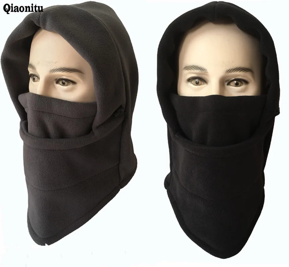 Winter Motorcycle bicycle Fleece Windproof Balaclavas Full Face Mask