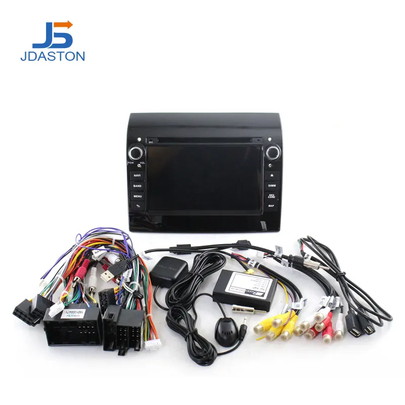 Flash Deal JDASTON Android 9.1 Car DVD Player For Fiat Ducato 2008-2015 CITROEN Jumper PEUGEOT Boxer GPS Navi Car Radio Stereo multimedia 4