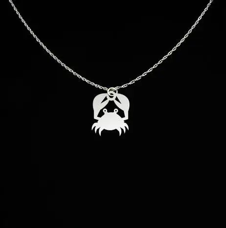 

Crab Necklace Personalized Name Or Letters Copper Crab Jewelry Best Christmas Gift For Men And Women YP4099