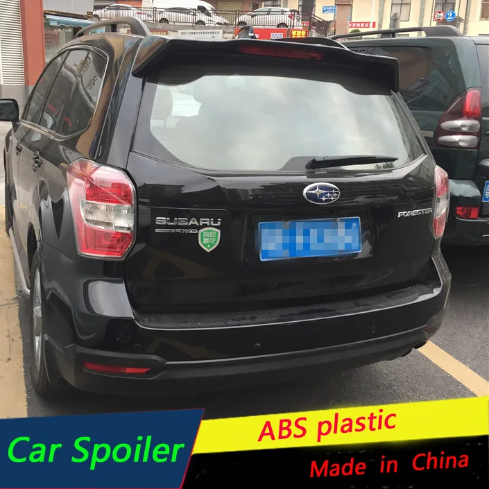 

For Subaru Forester Spoiler Sport ABS Material Car Rear Wing Primer Modification Spoiler For 2013/14/15/2016 Forester Spoiler