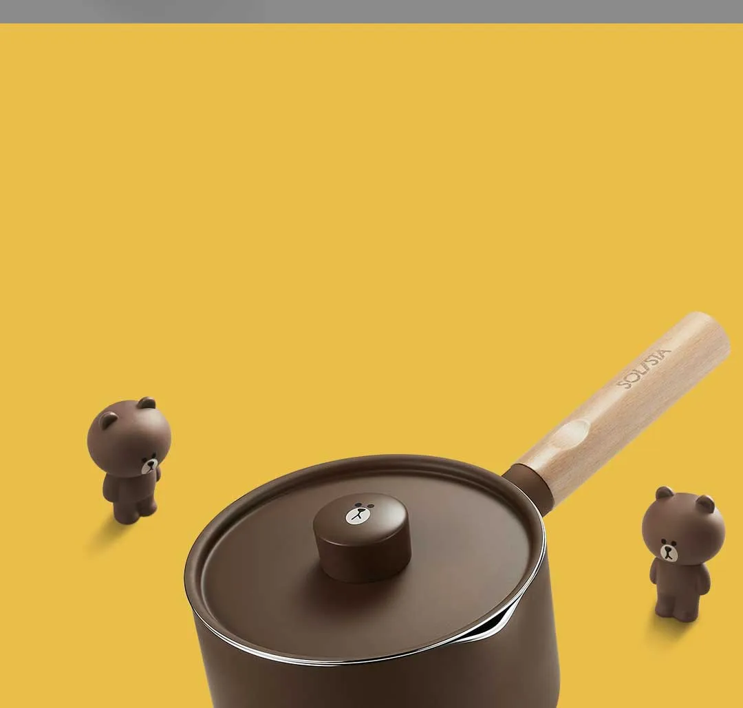 New Xiaomi Youpin Mini milk pans Christmas Gift Chocolate Milk Soup No-Stick Cooking Pot General Use for Gas& Induction Cooker