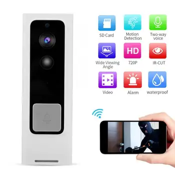 

720P HD Wireless WIFI Video Doorbell Smart Low Consumption Camera Doorbell