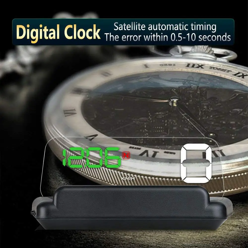  T900 Auto GPS HUD mit Reflexion Bord Head Up Display Tachometer Auto Projektor Stereo Imaging GPS G
