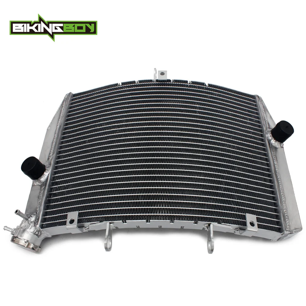 #^Special Price BIKINGBOY For Kawasaki Ninja ZX6R 13 14 15 16 17 18 ZX-6R ABS 2013-2018 Motorcycle Engine Radiator Water Cooling Cooler Polished