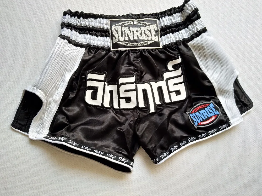

Sunrise different colors Boxing Shorts 2017 New design MMA Shorts Muay Thai Shorts for all