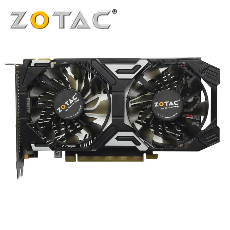 ZOTAC оригинальная видеокарта GeForce GTX 950 2 Гб видеокарта 128 бит GDDR5 видеокарты для nVIDIA карта GTX950 Thunder Edition GTX 950-2GD5