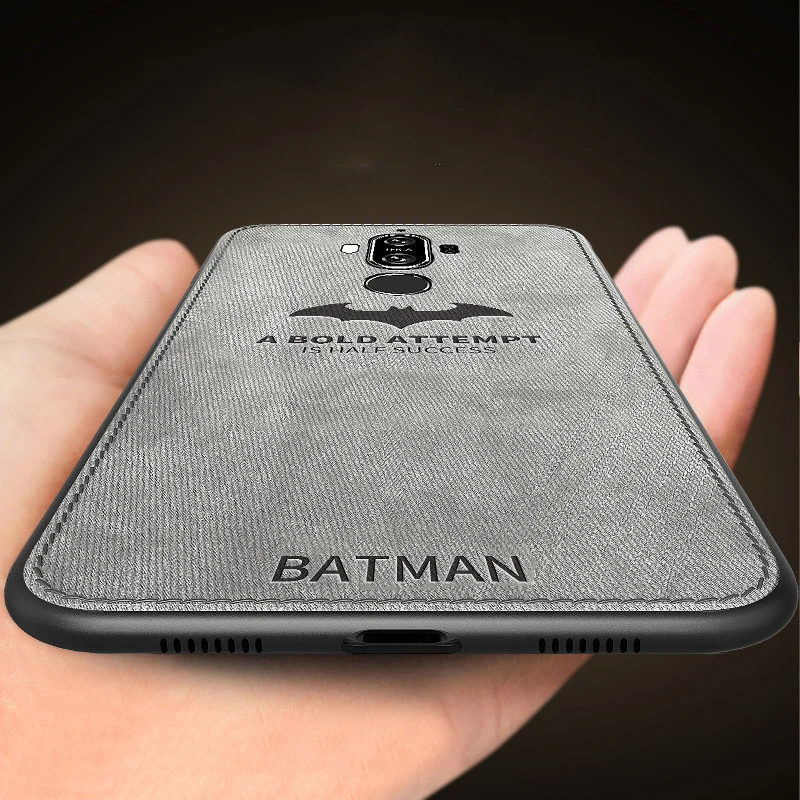 

Fabric Cloth Deer Batman Phone Case For Huawei Mate 9 10 20 Pro P10 Plus P20 Pro Lite For Honor 8 9 10 Lite 8X Max Play V10 Case