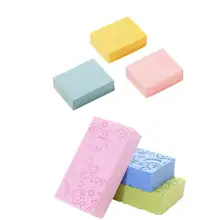 Безболезненная мягкая Чистящая губка для ванны для младенца взрослых скруббер инструмент для ванной комнаты