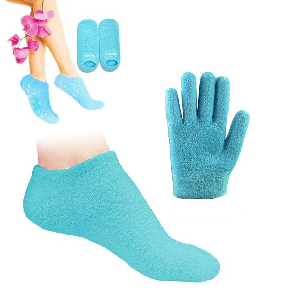 silicon gel gloves and socks Whiten Skin Moisturizing Treatment spa